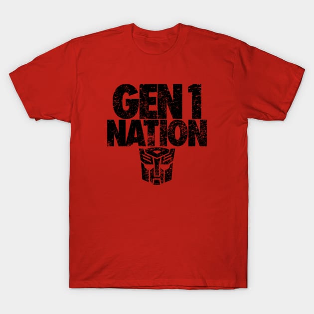 GEN 1 NATION - Autobots T-Shirt by ROBZILLA